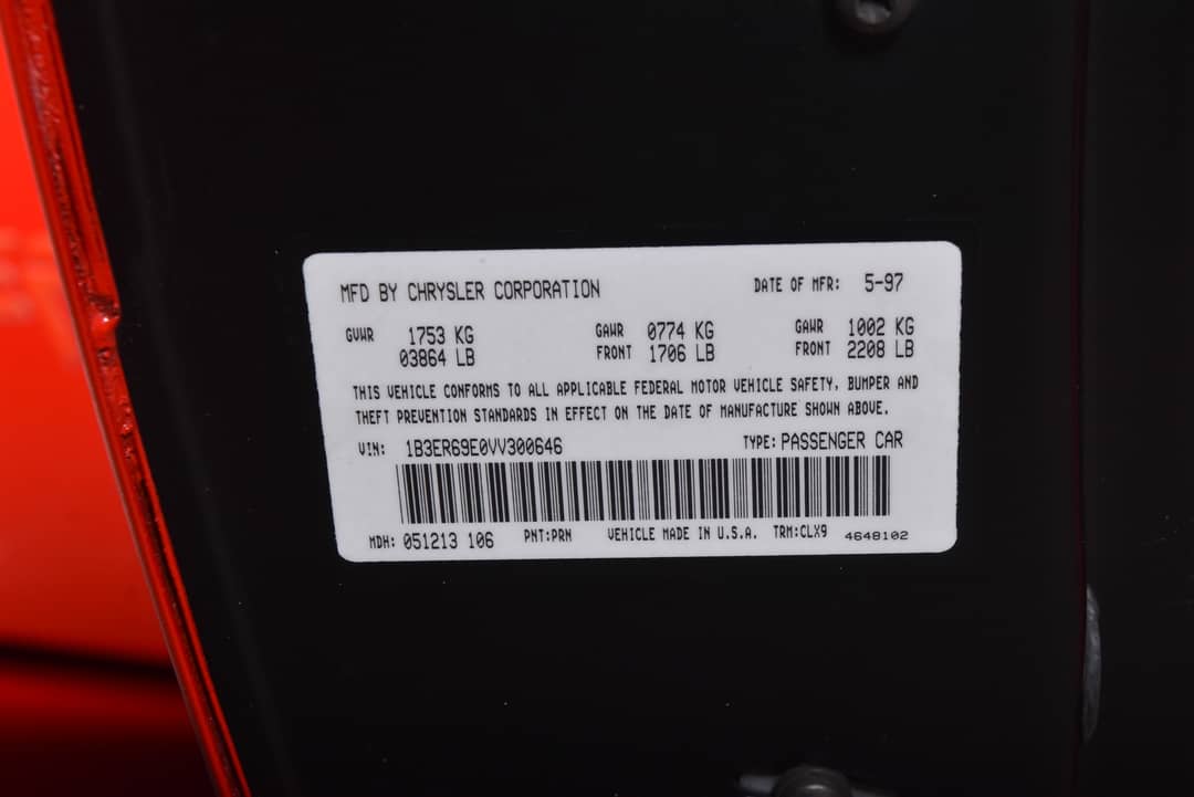 1997 Dodge Viper GTS — photo 36