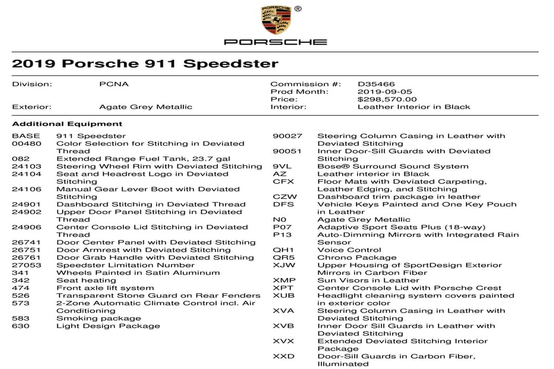 2019 Porsche 911 Speedster — photo 51