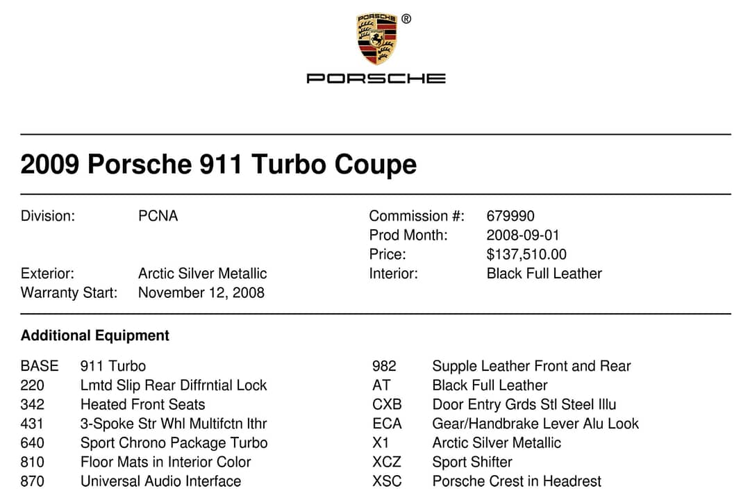2009 Porsche 911 Turbo — photo 45
