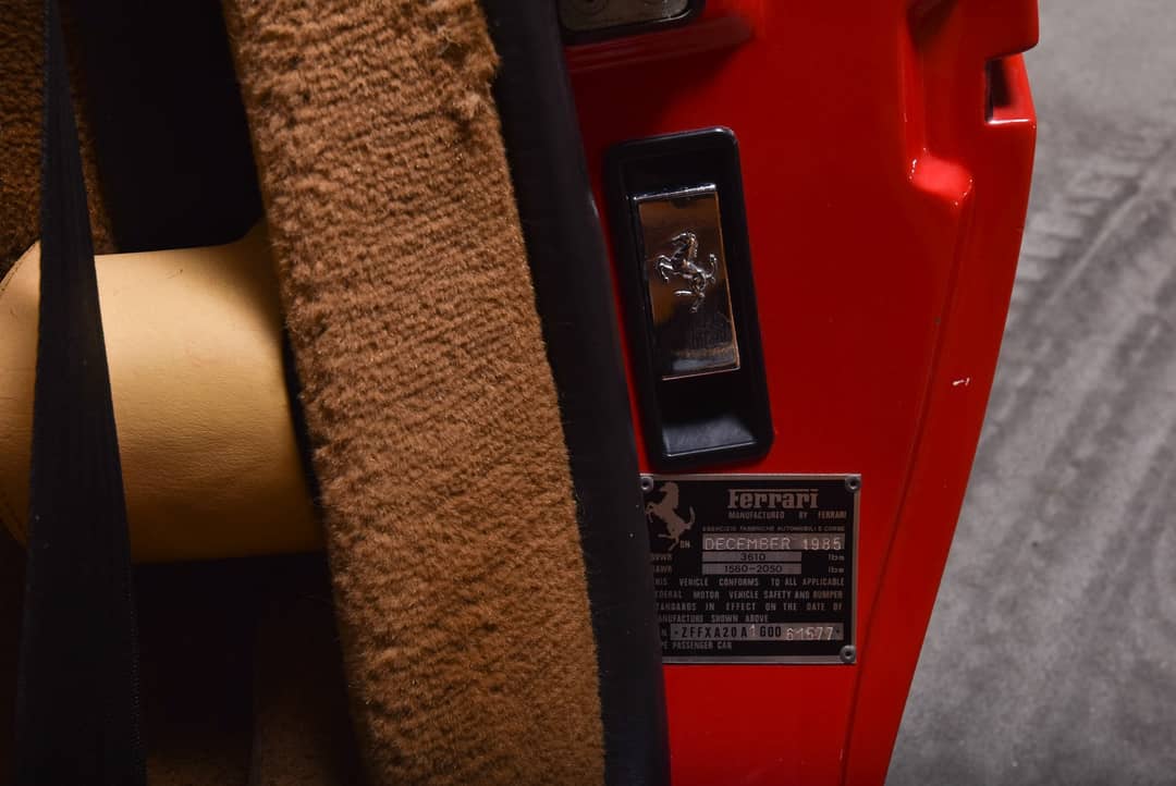 1986 Ferrari 328 GTS — photo 31