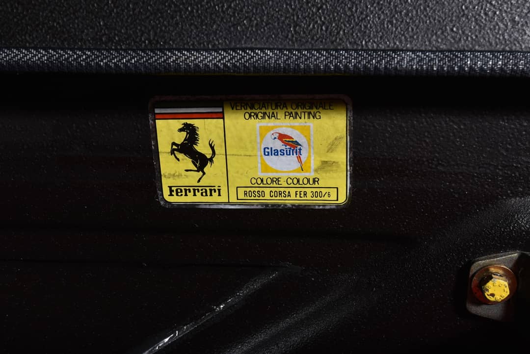 1986 Ferrari 328 GTS — photo 48