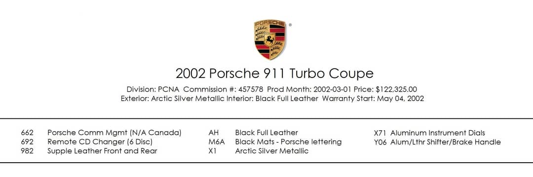 2002 Porsche 911 Turbo — photo 5