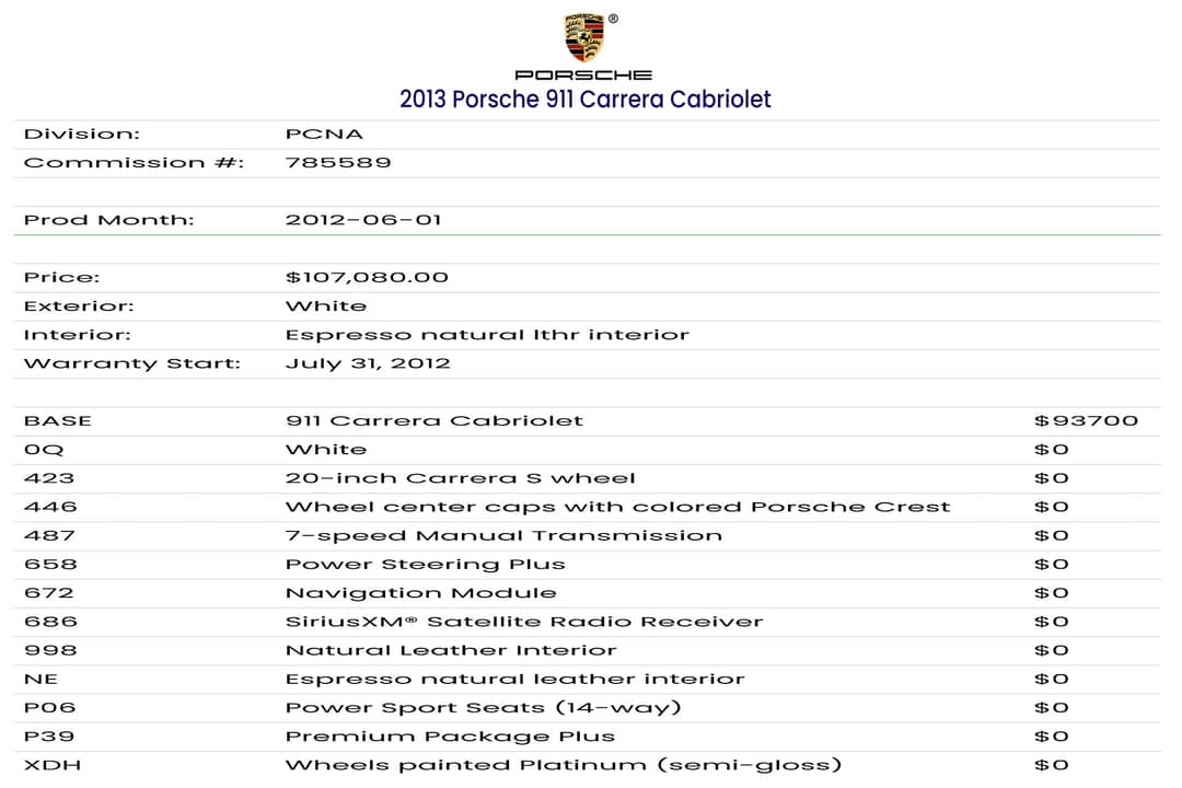 2013 Porsche 911 Carrera — photo 37