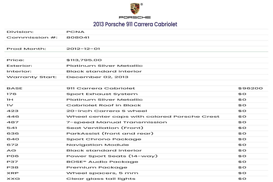 2013 Porsche 911 Carrera — photo 51