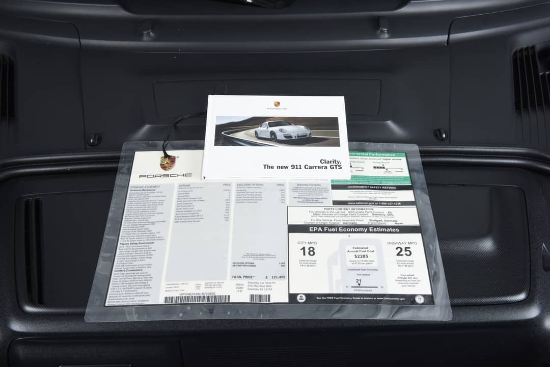 2012 Porsche 911 Carrera GTS — photo 37