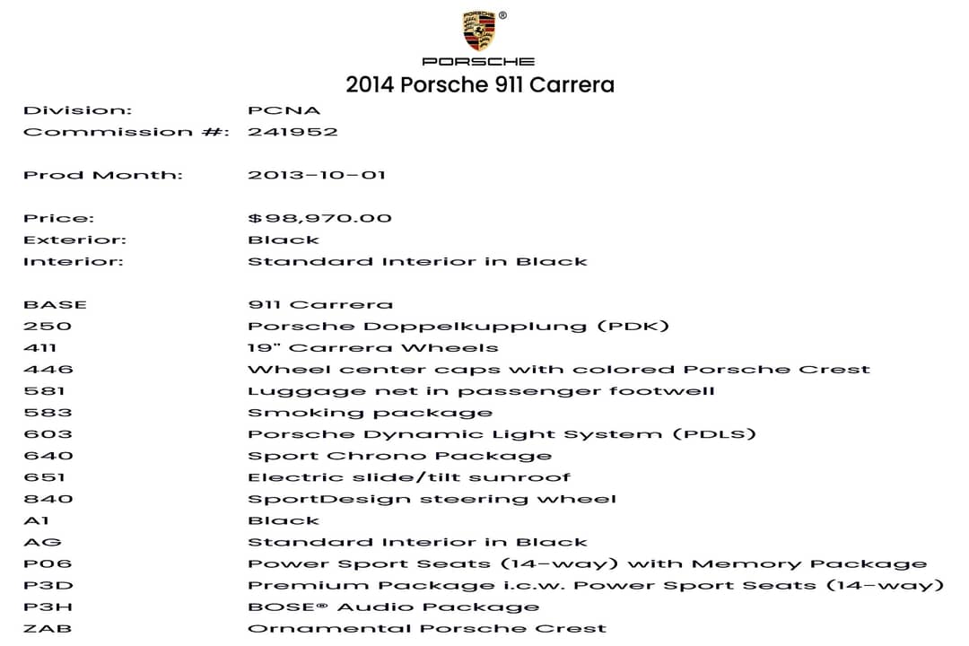 2014 Porsche 911 Carrera — photo 41
