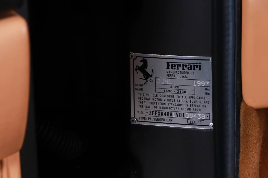1997 Ferrari F355 — photo 35