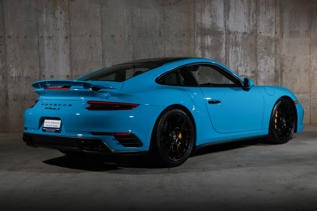 2018 Porsche 911 Turbo S — photo 3