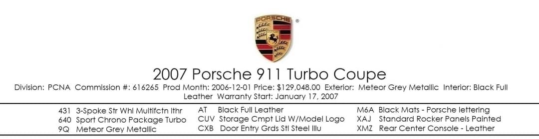 2007 Porsche 911 Turbo — photo 5