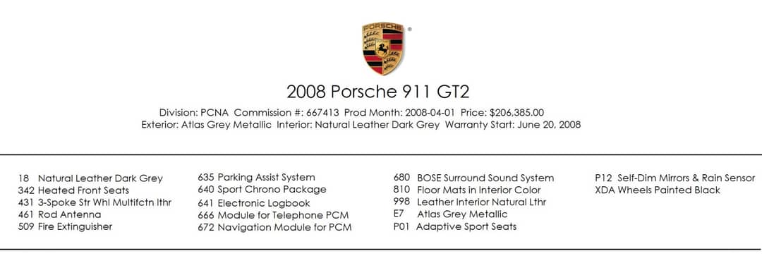 2008 Porsche 911 GT2 — photo 7