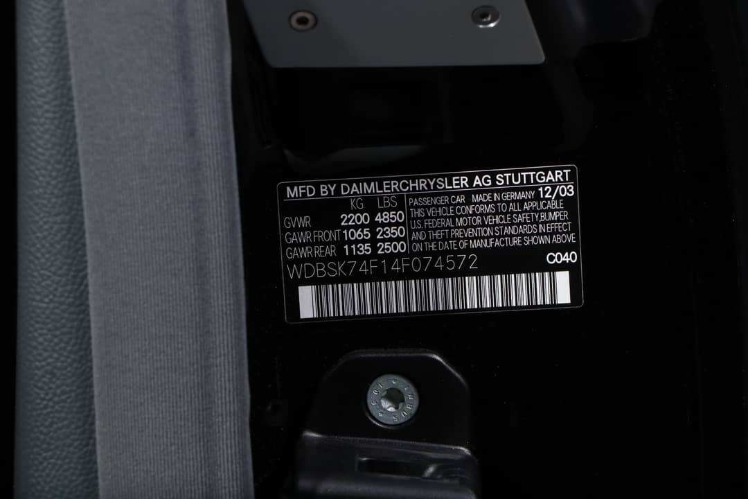 2004 Mercedes-Benz SL-Class SL 55 AMG — photo 34