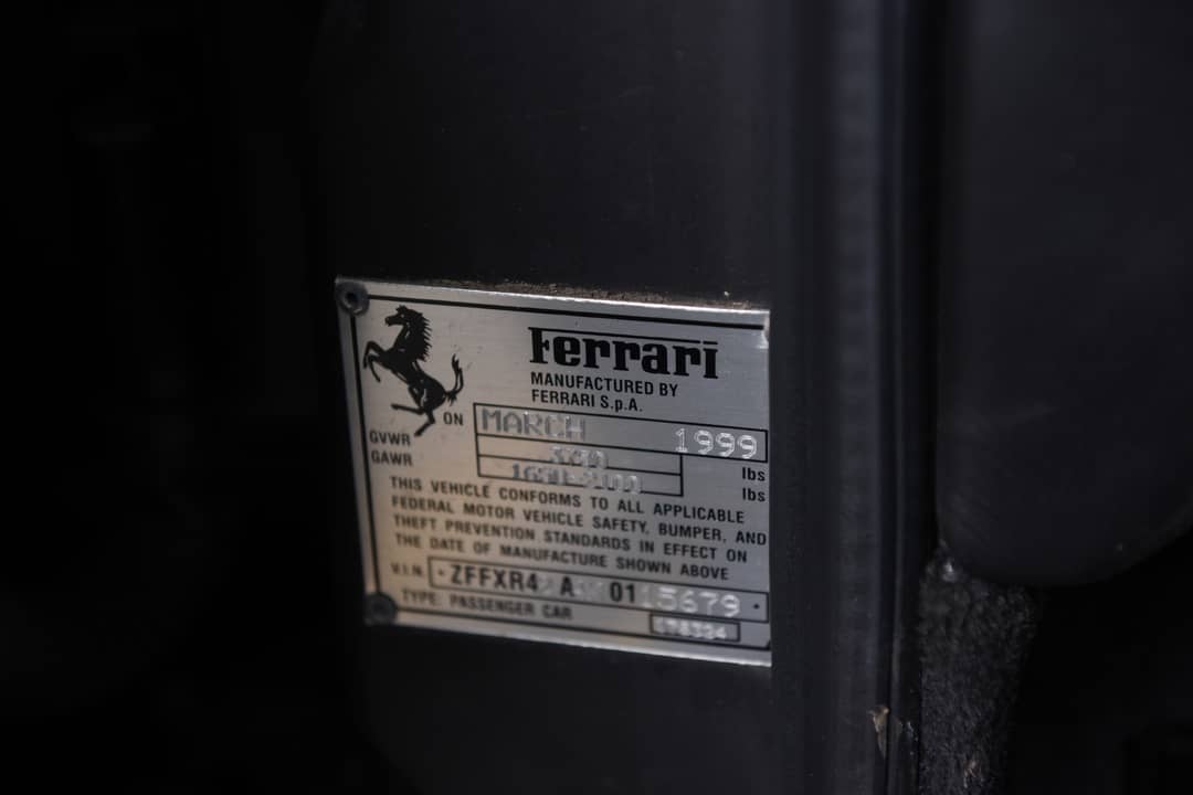 1999 Ferrari F355 GTS — photo 53