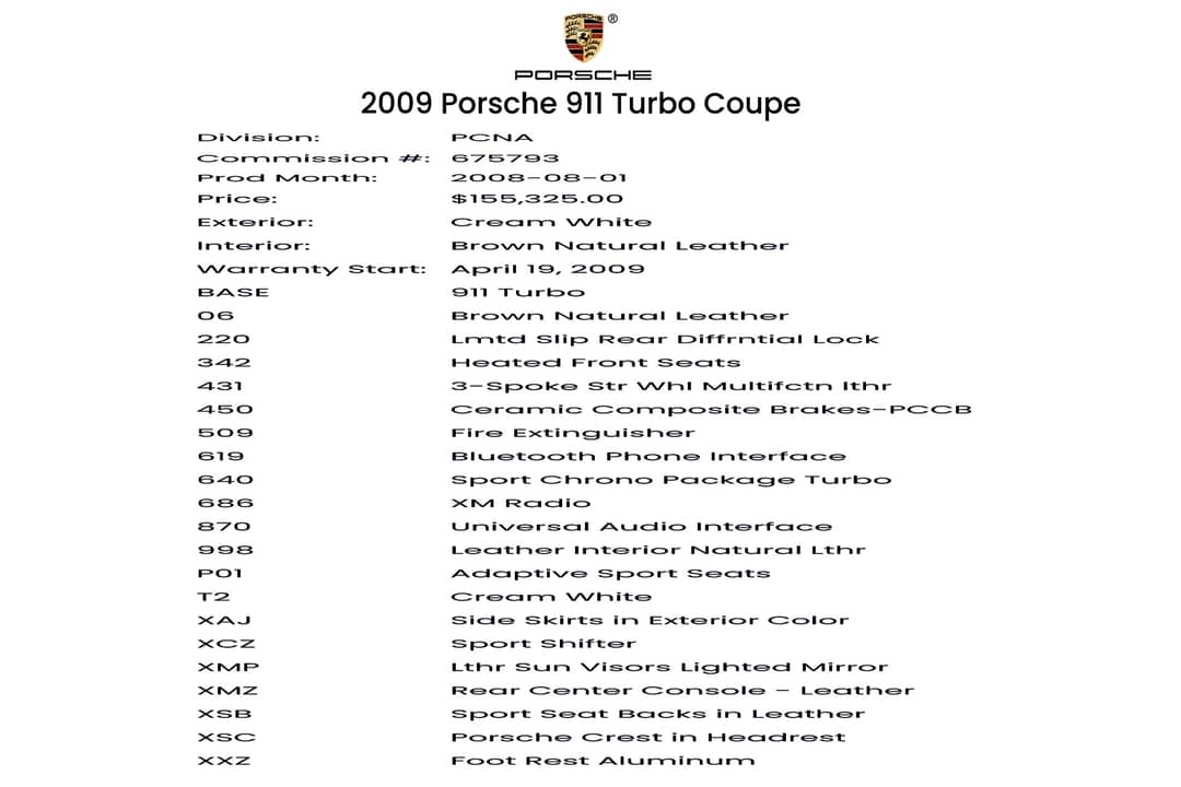 2009 Porsche 911 Turbo — photo 47