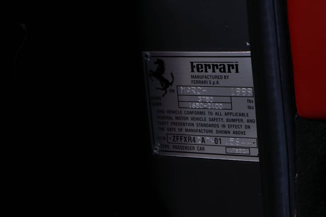 1999 Ferrari F355 GTS — photo 30