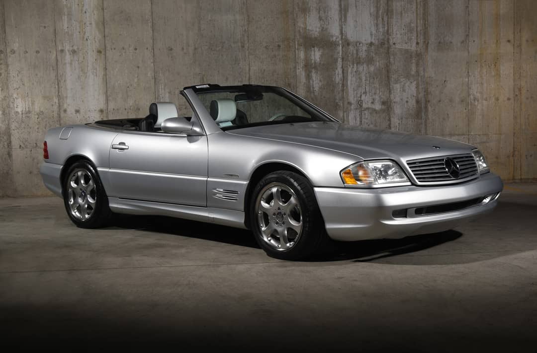 2002 Mercedes-Benz SL-Class SL 500 Silver Arrow — photo 2