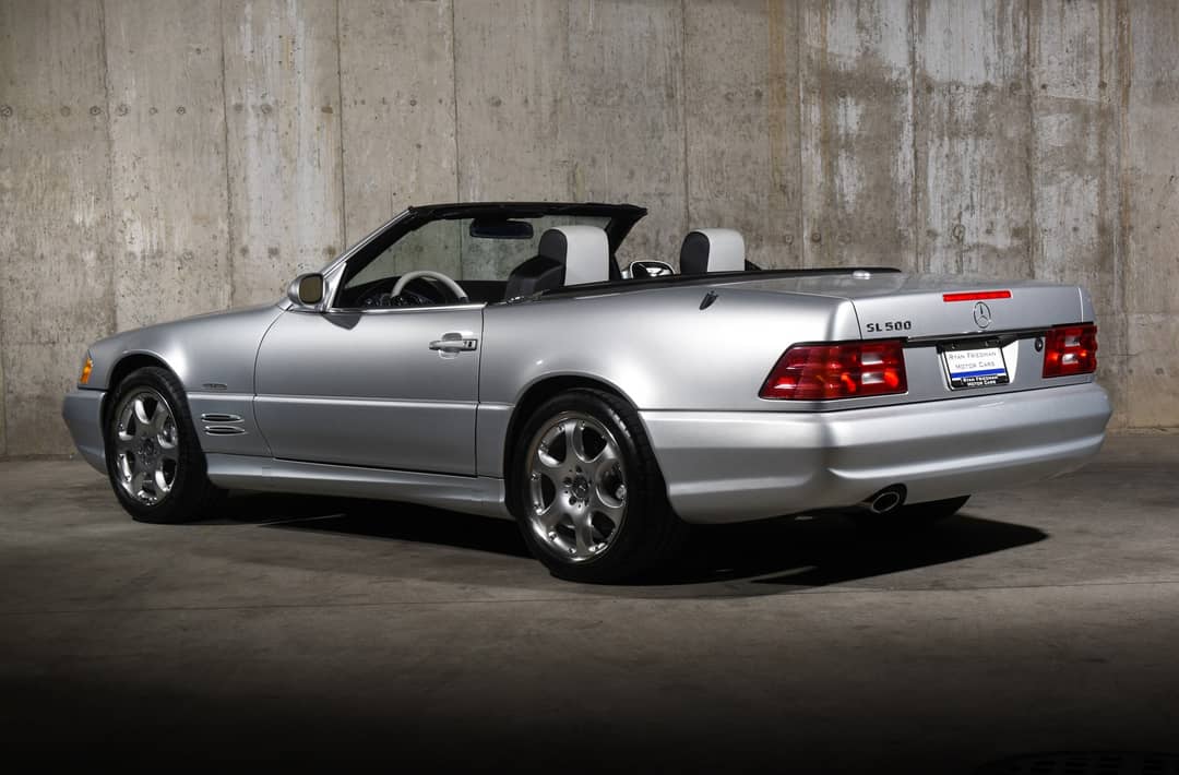 2002 Mercedes-Benz SL-Class SL 500 Silver Arrow — photo 3
