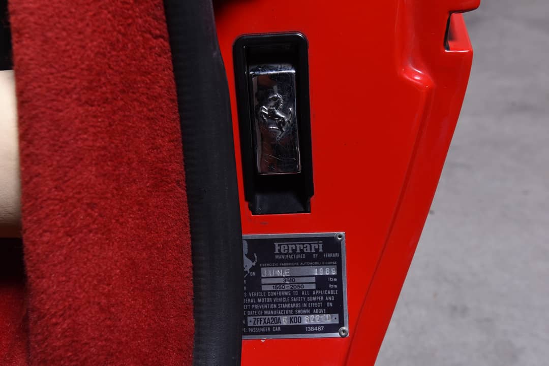 1989 Ferrari 328 GTS — photo 26