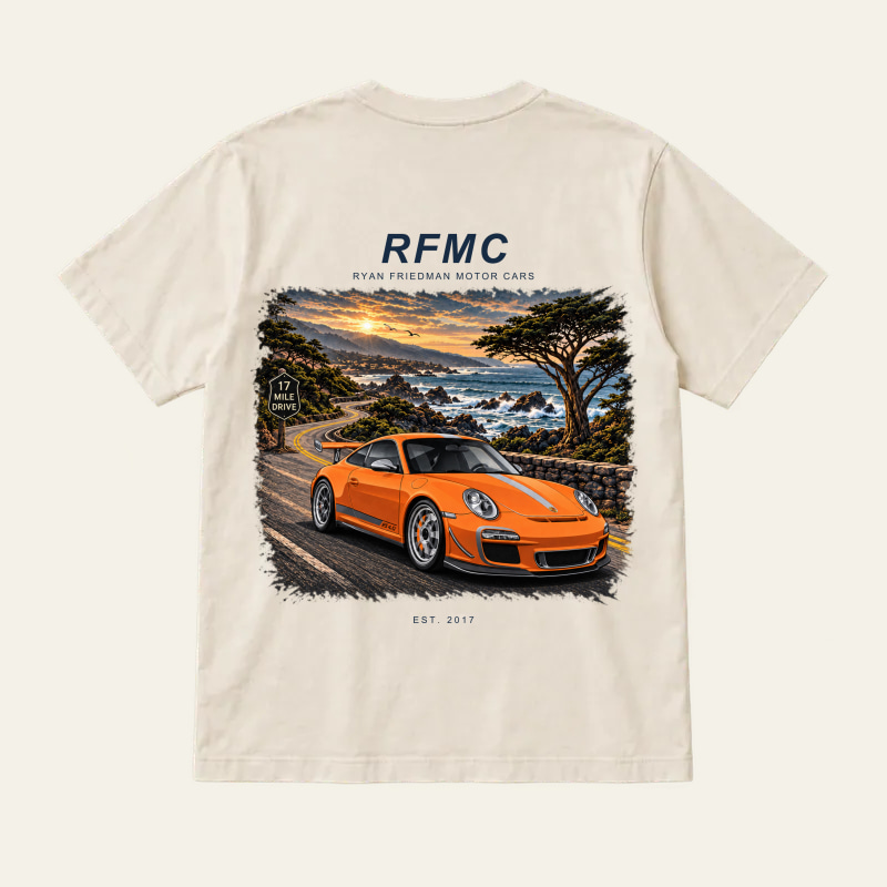 17 Mile Drive Crew Tee, back view