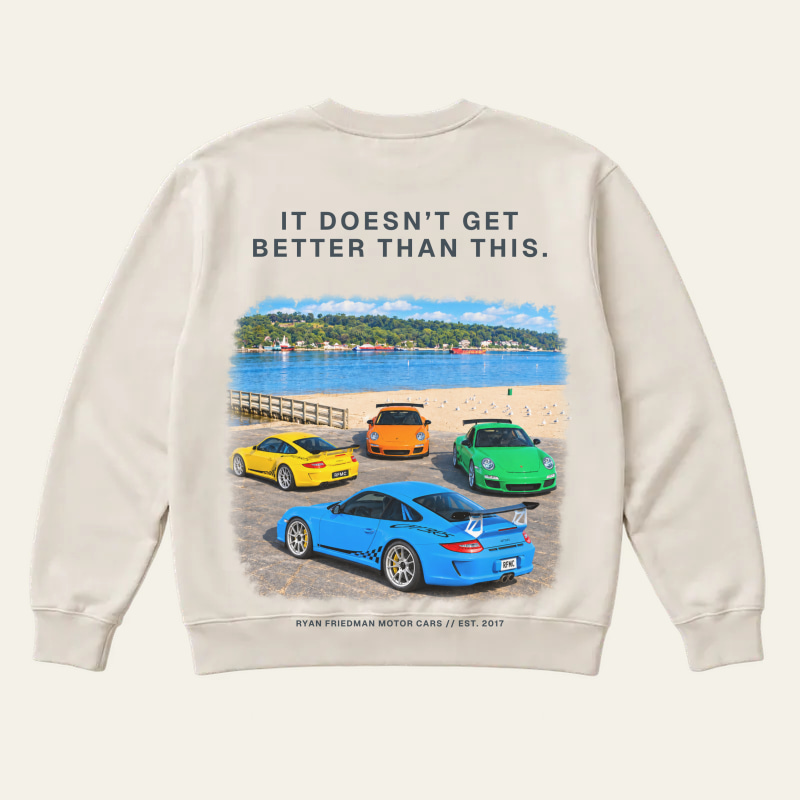 Better Than This, Men Chalk crewneck back product view