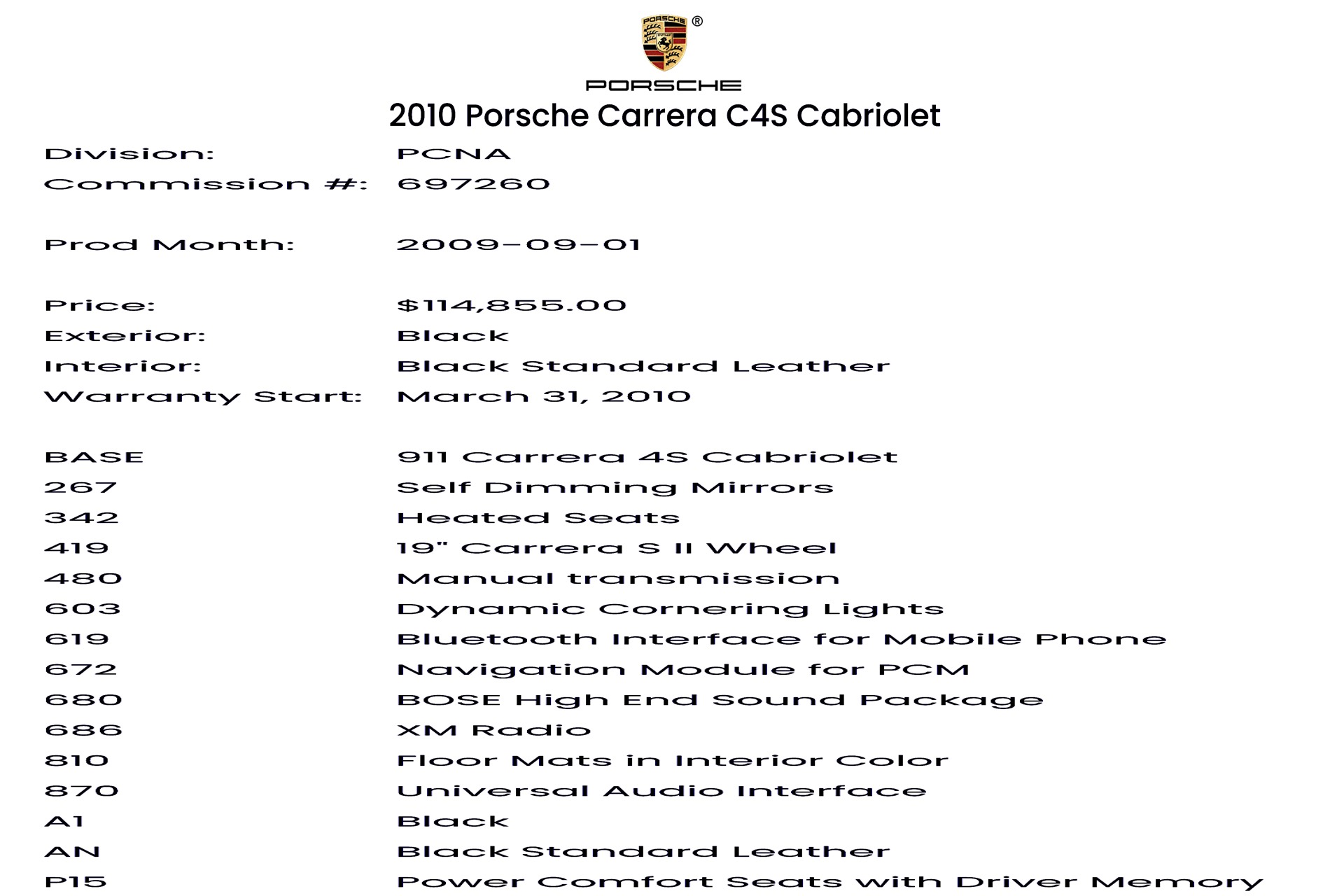 Used 2010 Porsche 911 Carrera 4S | St. Petersburg, FL