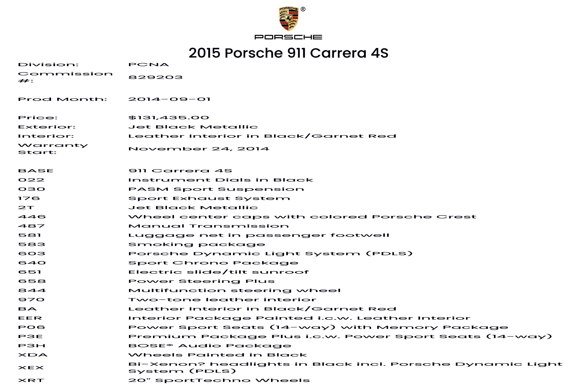 Used 2015 Porsche 911 Carrera 4S | St. Petersburg, FL