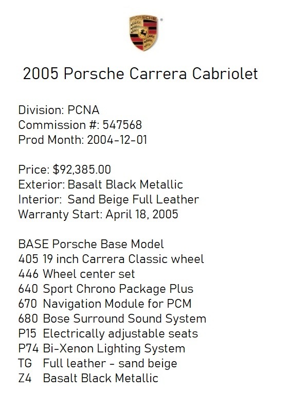 Used 2005 Porsche 911 Carrera | St. Petersburg, FL