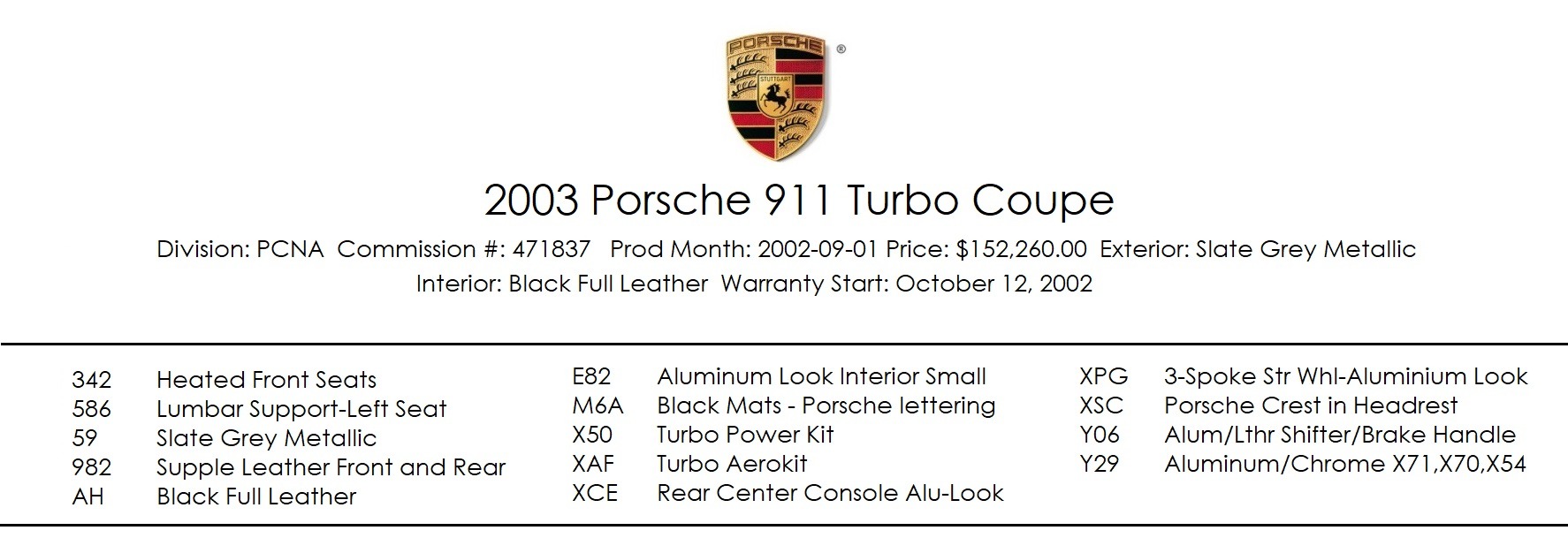 Used 2003 Porsche 911 Turbo | St. Petersburg, FL
