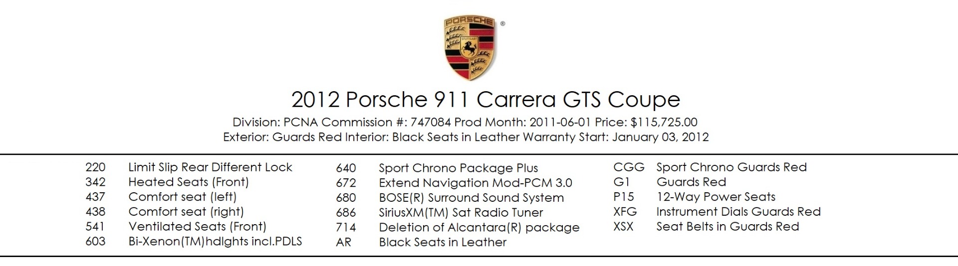 Used 2012 Porsche 911 Carrera GTS | St. Petersburg, FL