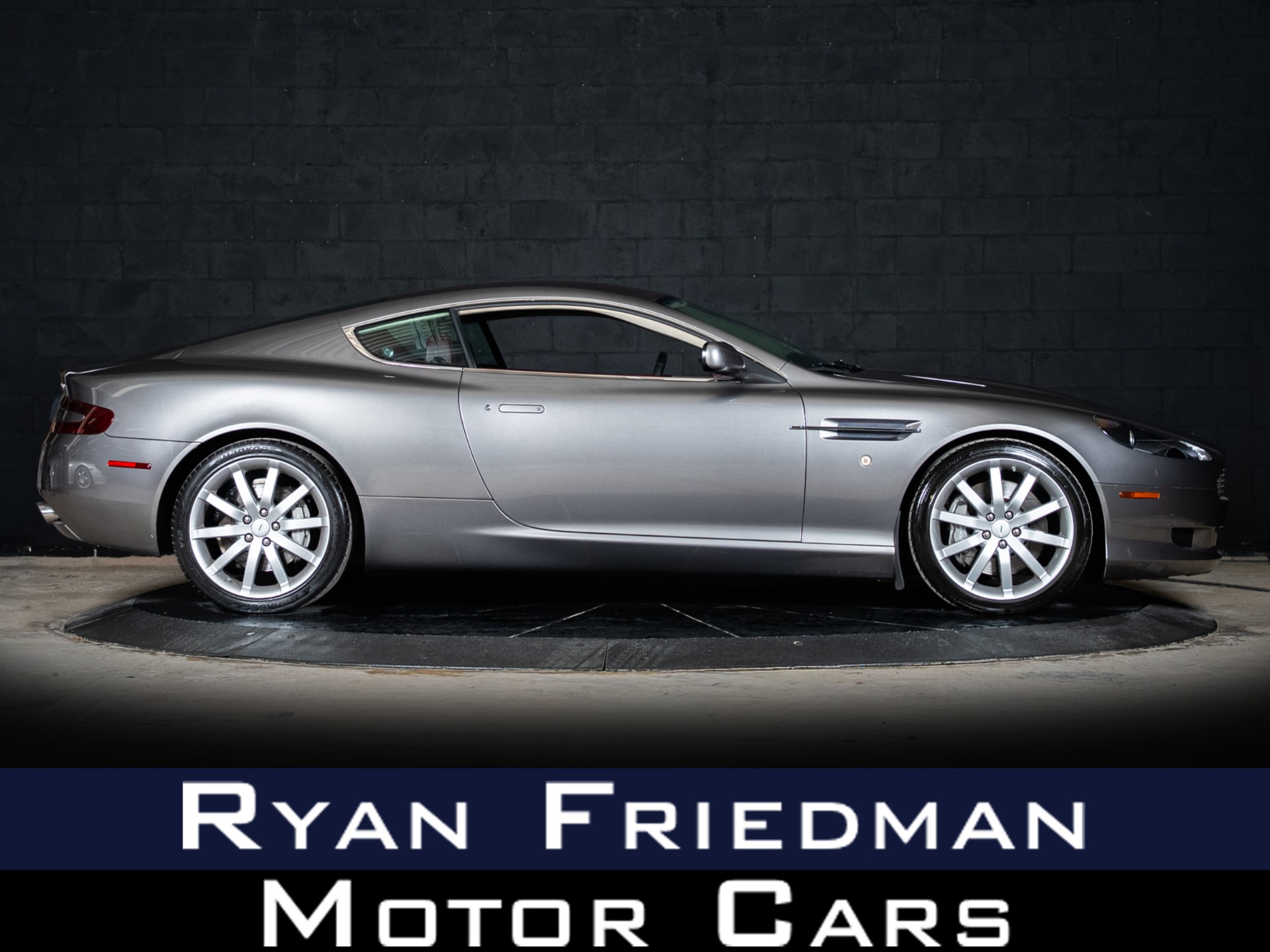 Titanium Silver 2005 Aston Martin DB9 Coupe Rear-Wheel Drive 6-Speed Manual