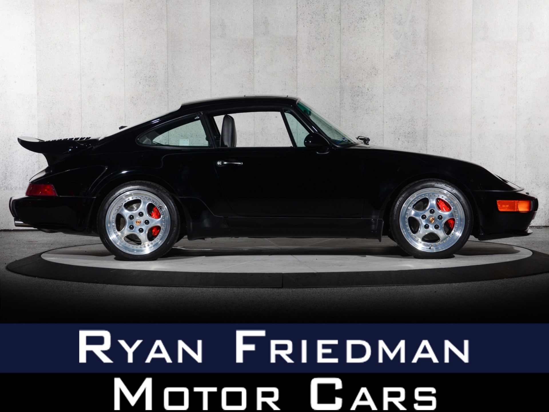 Black 1994 Porsche 911 Coupe Rear-Wheel Drive 5-Speed Manual