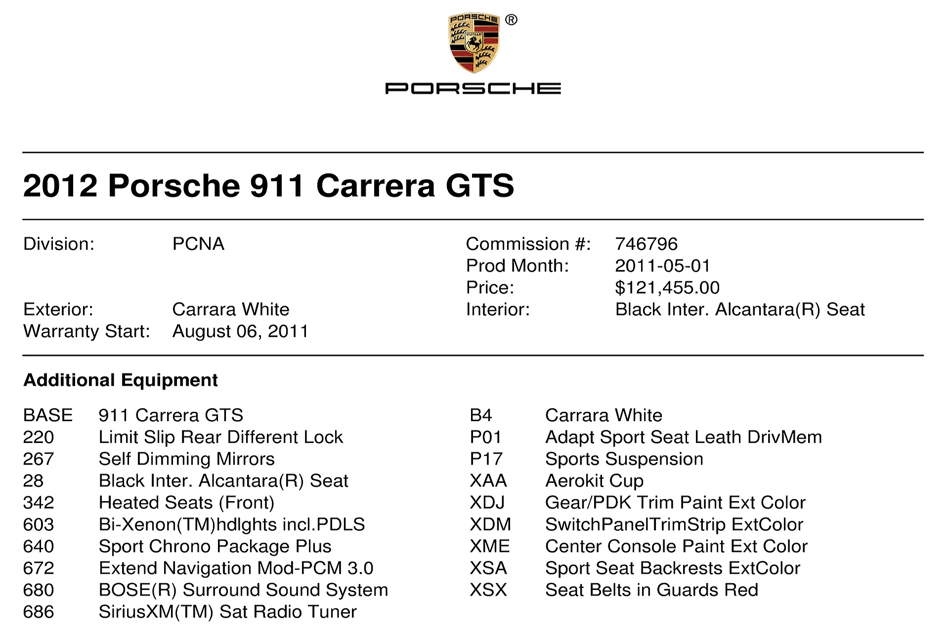 Used 2012 Porsche 911 Carrera GTS | St. Petersburg, FL