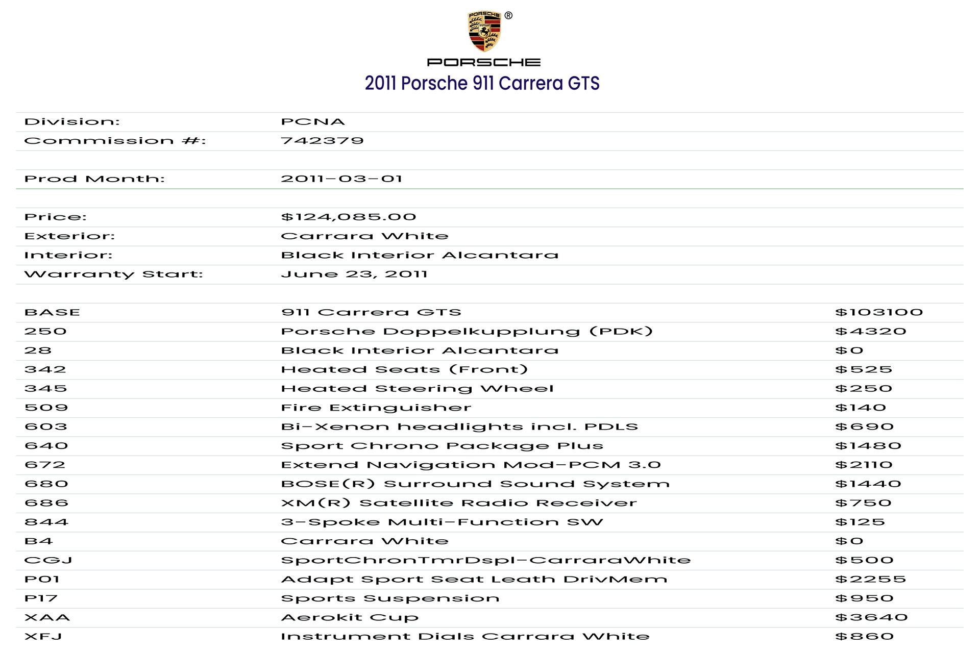 Used 2011 Porsche 911 Carrera GTS | St. Petersburg, FL