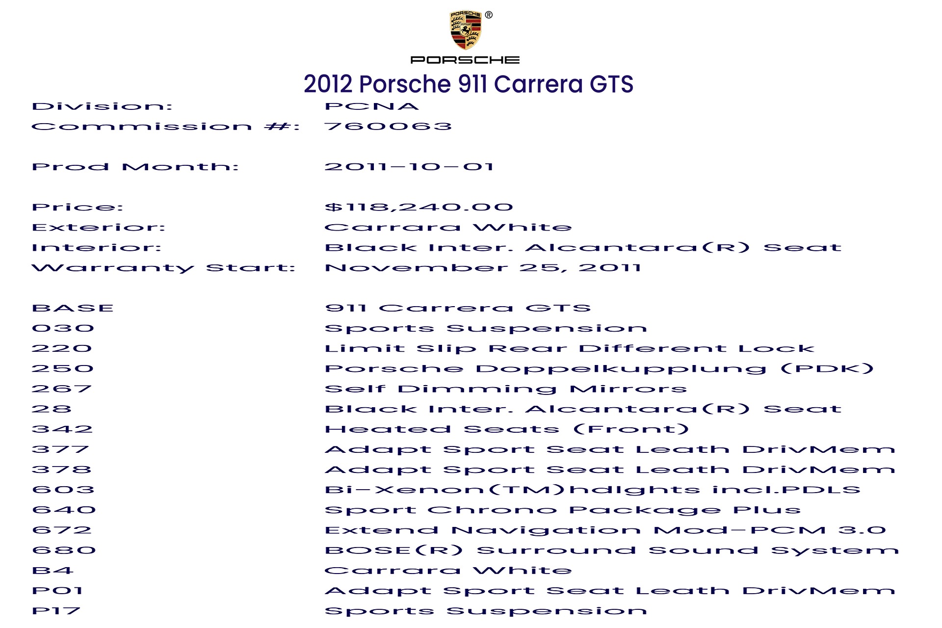 Used 2012 Porsche 911 Carrera GTS | St. Petersburg, FL