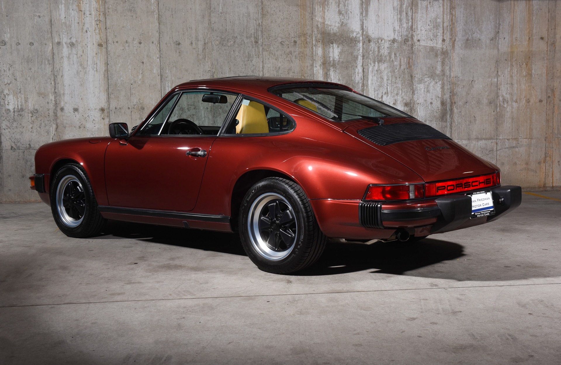 Miniature Porsche 911 Coupé Marron WIKING 1/87 - Sans Boîte - Occasion