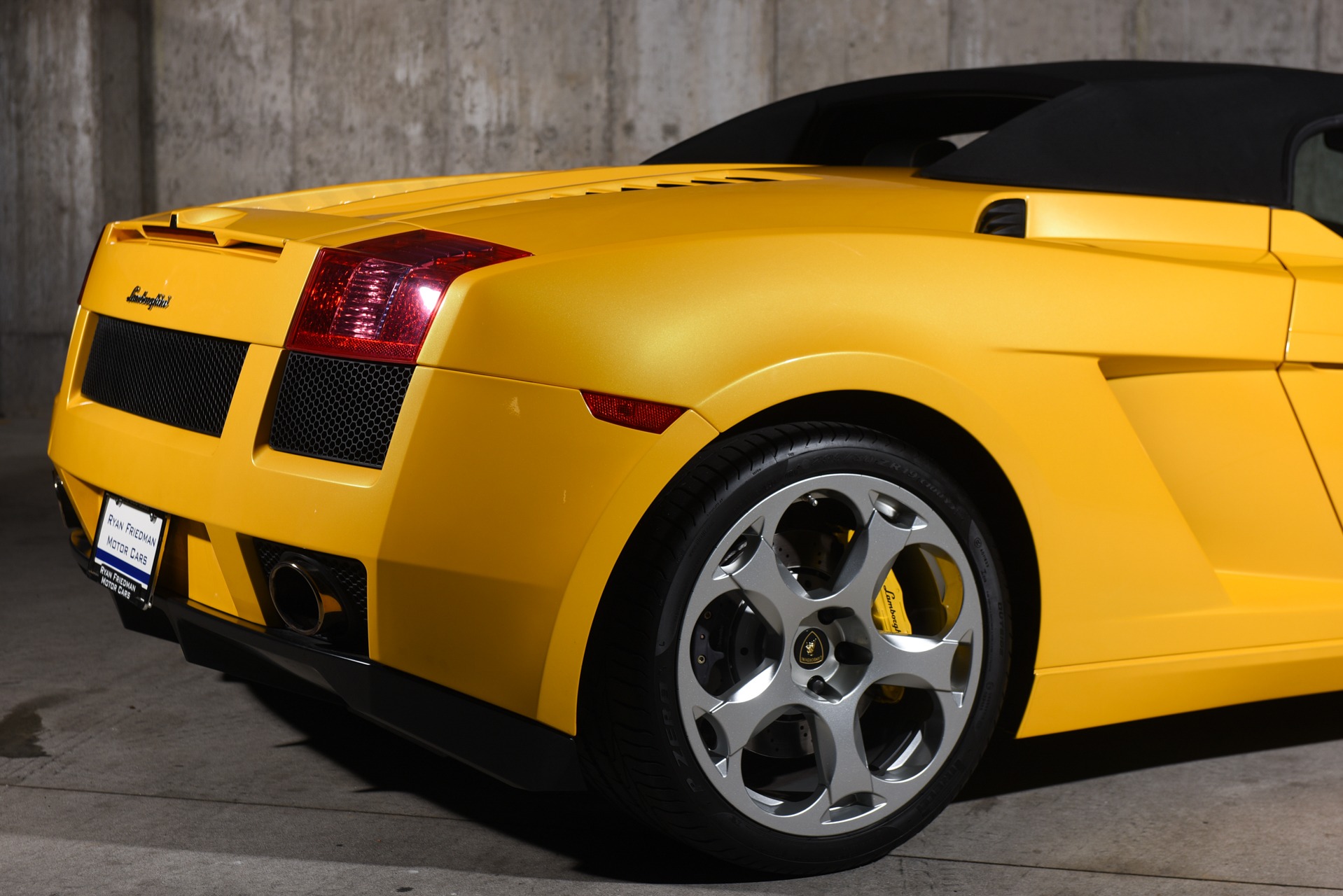 Lamborghini Gallardo Spyder Yellow