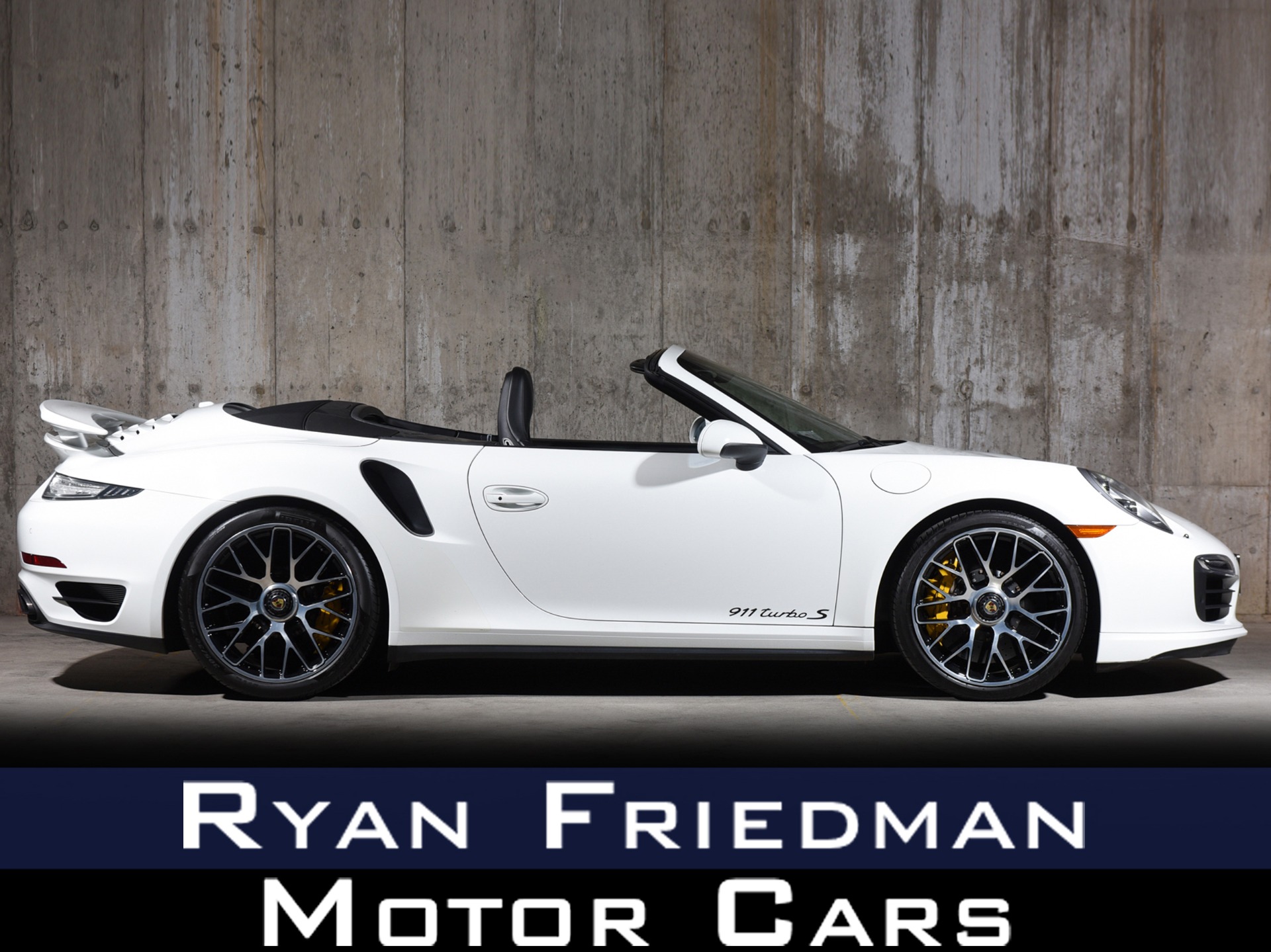 Used 2016 Porsche 911 Turbo S For Sale (Sold) Ryan Friedman Motor Cars LLC Stock 1212T
