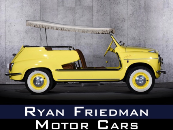 c*h様 FREITAG F660 JIMMY 廃盤モデル　イエロー Used 1960 Fiat Jolly For Sale (Sold) | Ryan Friedman Motor Cars