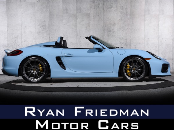 Used 2016 Porsche Boxster Spyder For Sale (Sold) | Ryan Friedman
