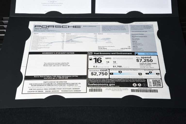 2022 Porsche 911 GT3 - Photo 158