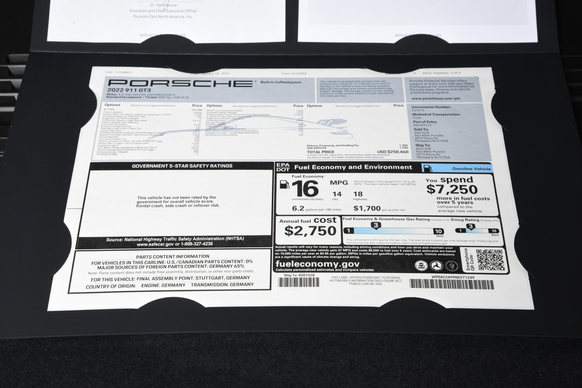 2022 Porsche 911 GT3 - Photo 61