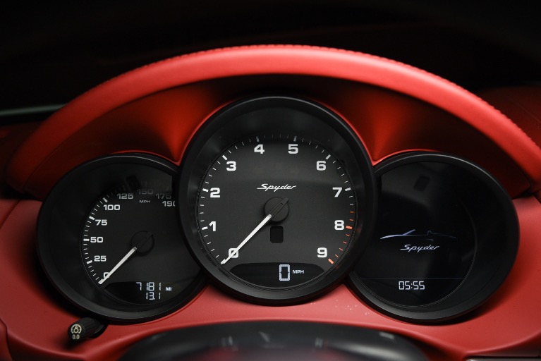 2016 Porsche Boxster Spyder - Photo 50