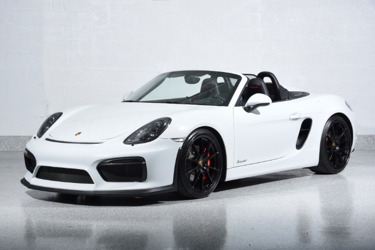 2016 Porsche Boxster Spyder