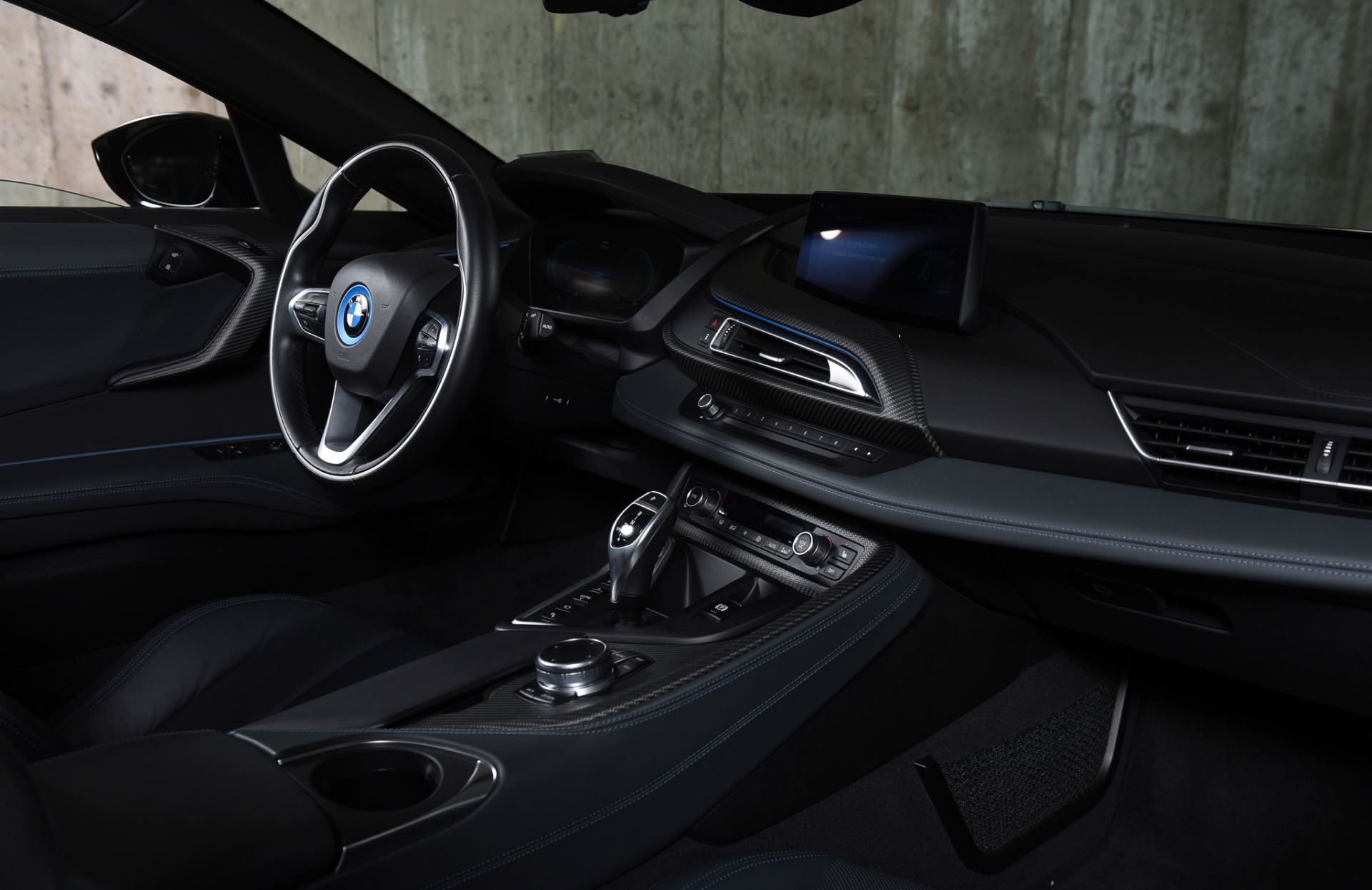 Bmw I8 Black Interior